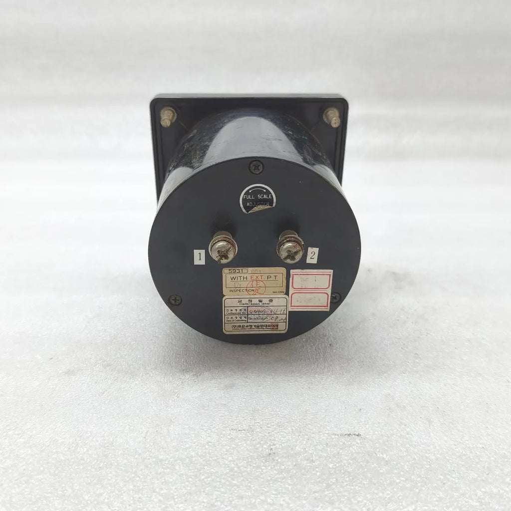 TOYO KEIKI SeVF-11V AC Voltmeter 0-600V PT 460/115V