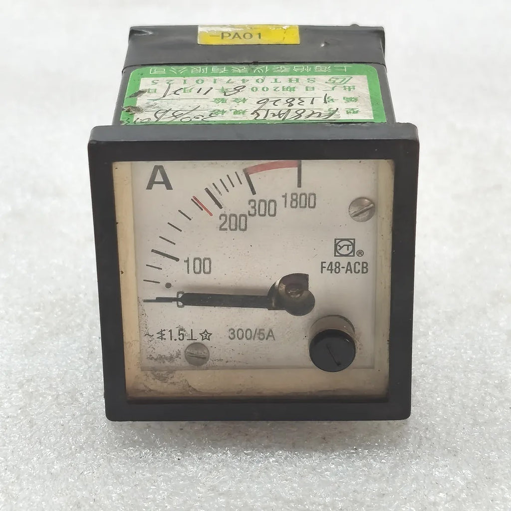 F48-ACB Analogue Panel Ammeter 300/5A