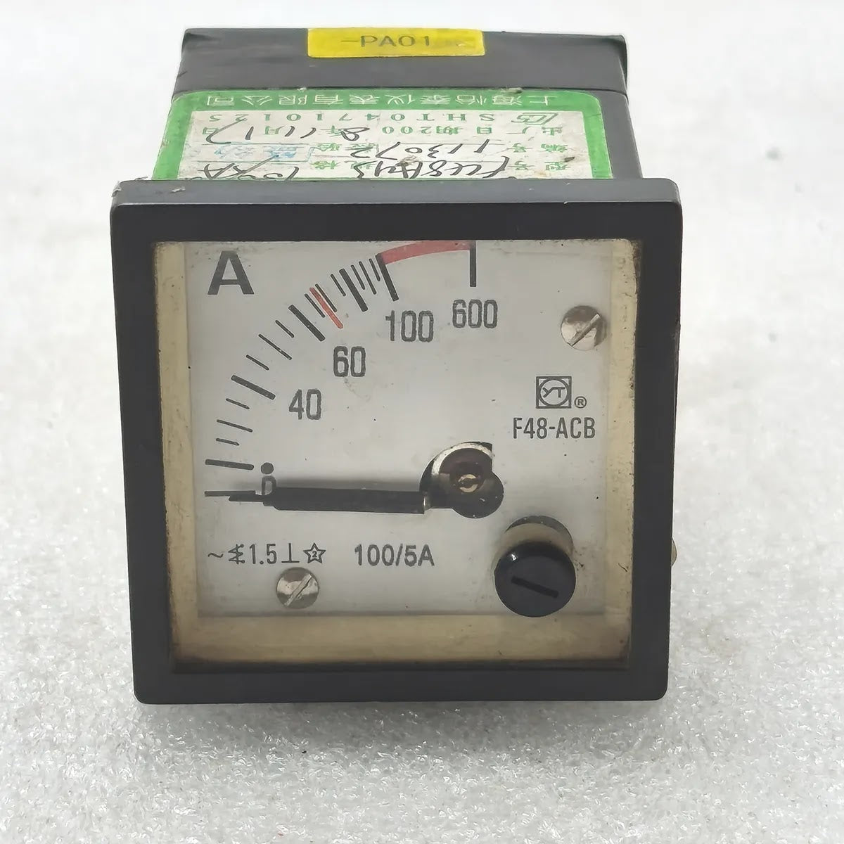 YT F48-ACB Marine Panel Ammeter 100/5A 0-100A