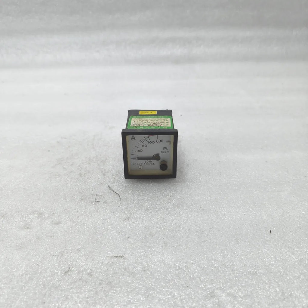 F48-ACB Analogue Panel Ammeter 100/5A 60Hz