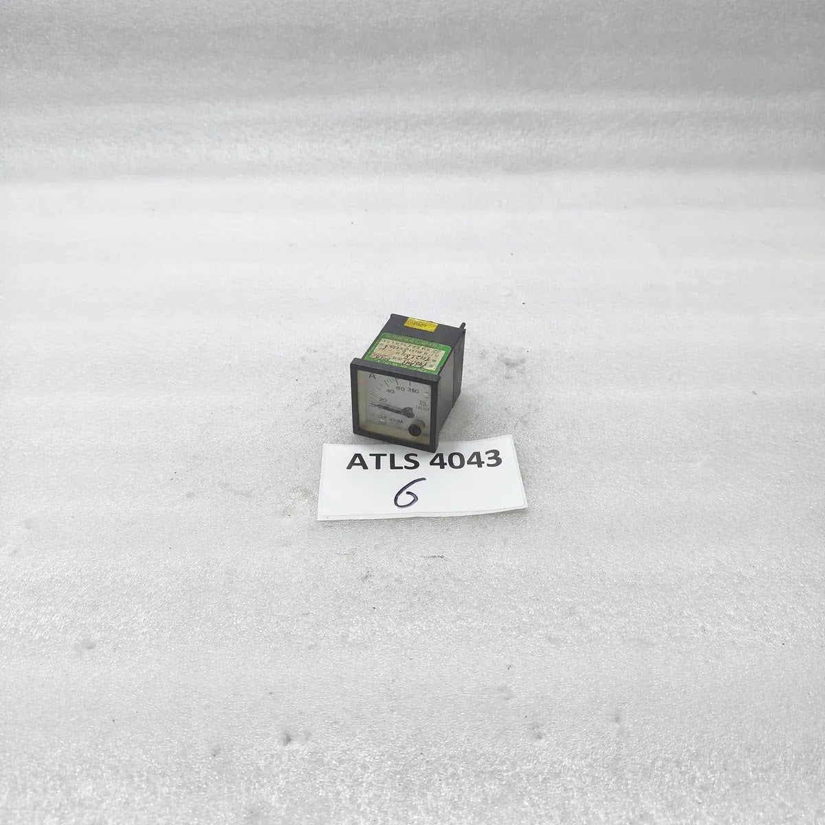 SHANGHAI YITAI F48-ACB Analog Panel Ammeter 60/5A 0-60A