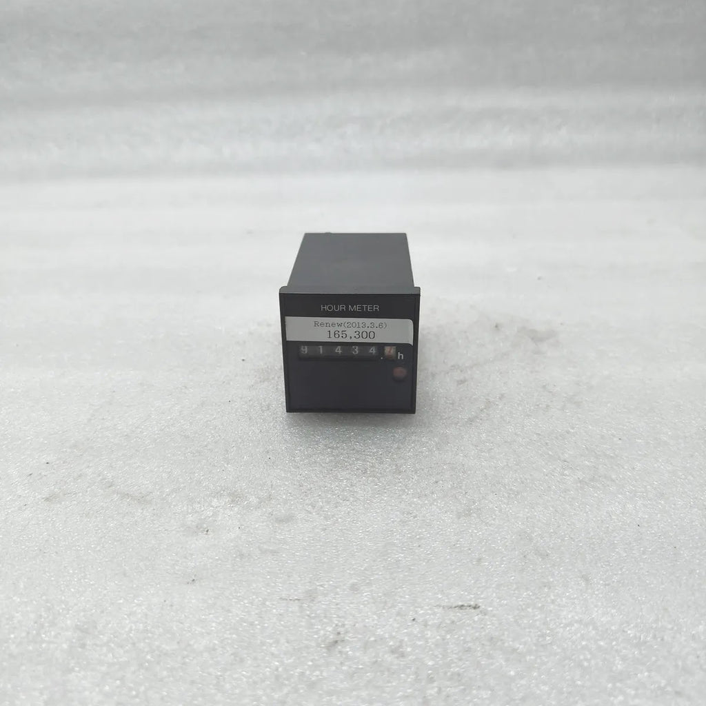 Panel Mount Hour Meter 6-Digit Elapsed Time Counter
