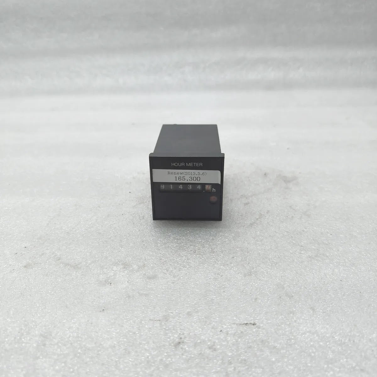 Panel Mount Hour Meter 6-Digit Elapsed Time Counter
