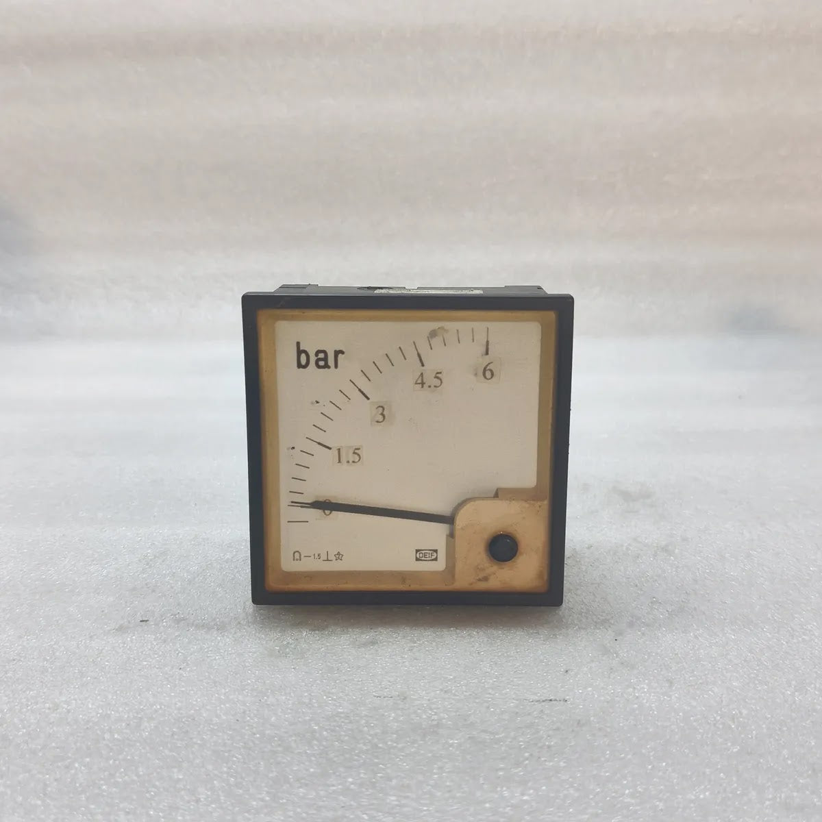 DEIF Analogue Panel Pressure Indicator Meter 0-6 bar
