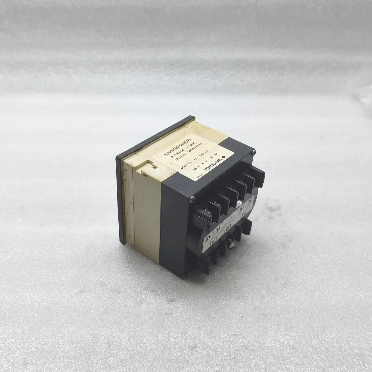YOKOGAWA DN96A75/CJ Power Factor Meter 100V 5A
