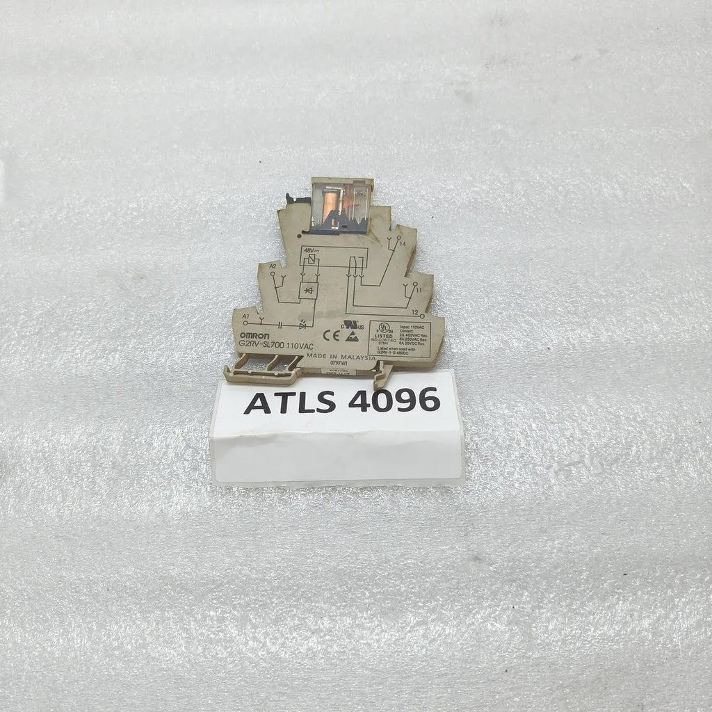 OMRON G2RV-SL700 Interface Relay Module 110VAC 6A