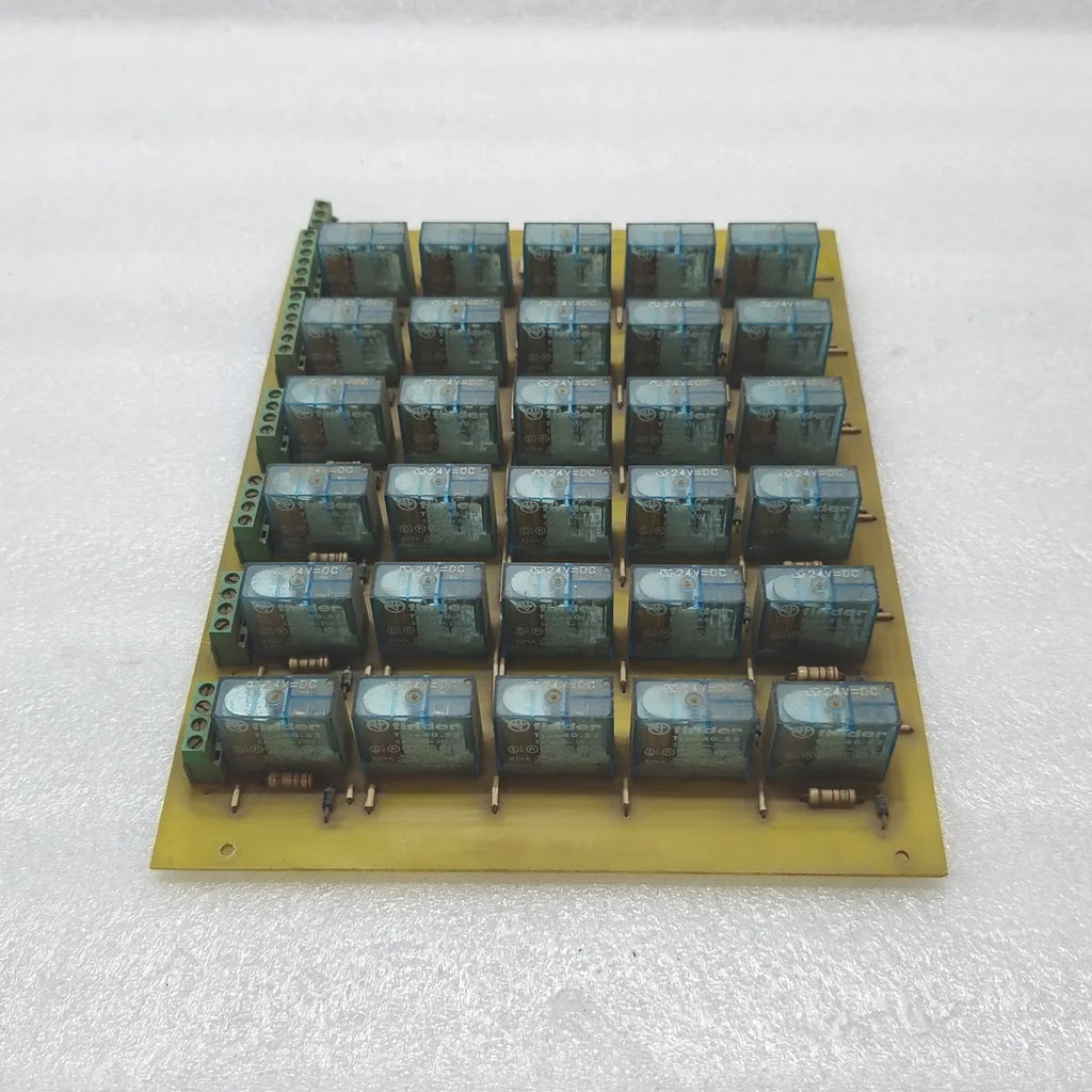 ELISHIP PTF LOGIC Relay Board 30 x Finder 40.52 24VDC 5A
