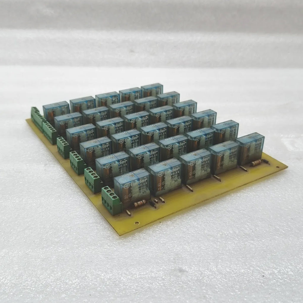 ELISHIP PTF LOGIC Relay Board 30 x Finder 40.52 24VDC 5A