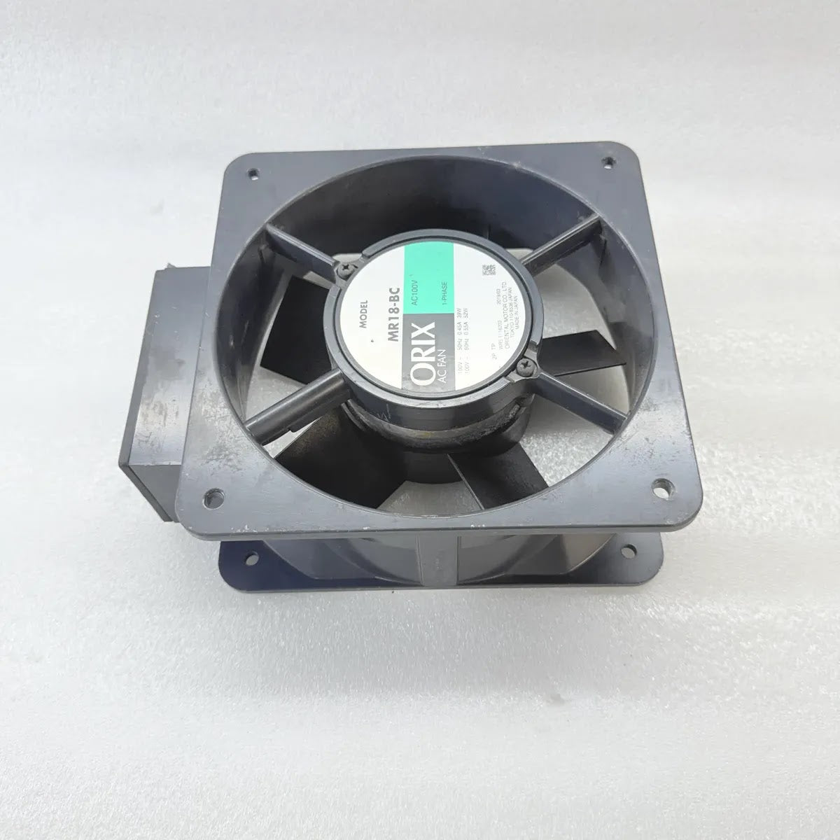 ORIENTAL MOTOR ORIX MR18-BC AC Axial Fan 100V 50/60Hz
