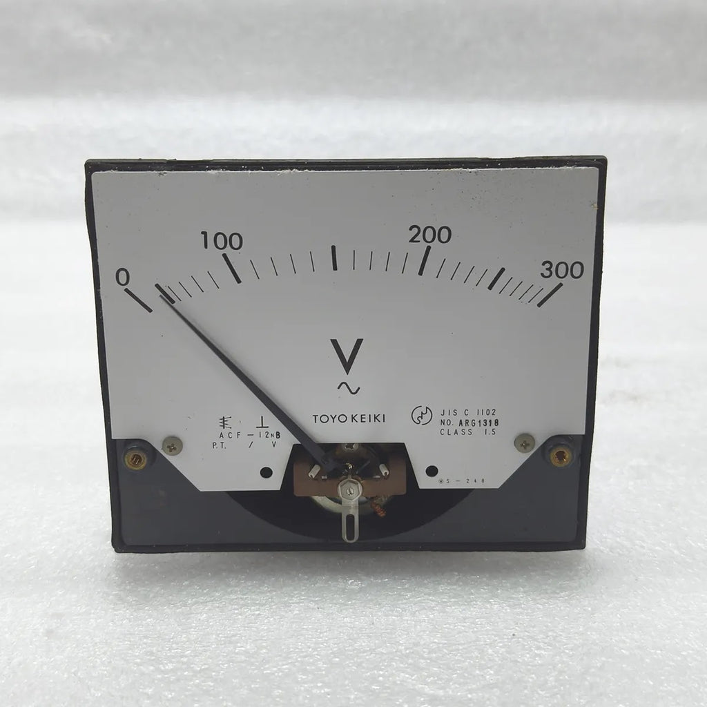 TOYO KEIKI ACF-12NB AC Voltmeter 0-300V