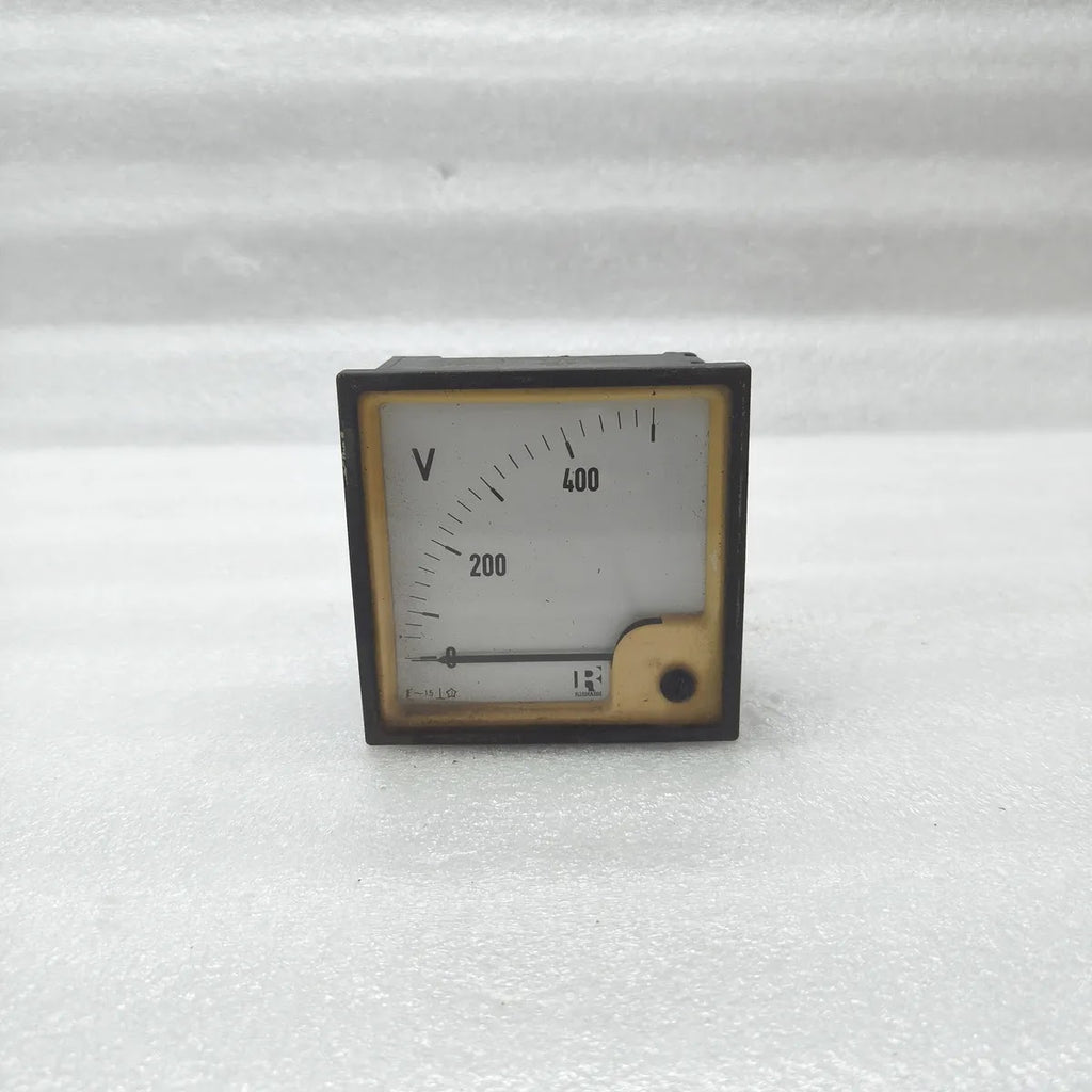 RISHABH Moving Iron Panel Voltmeter 0-500V AC