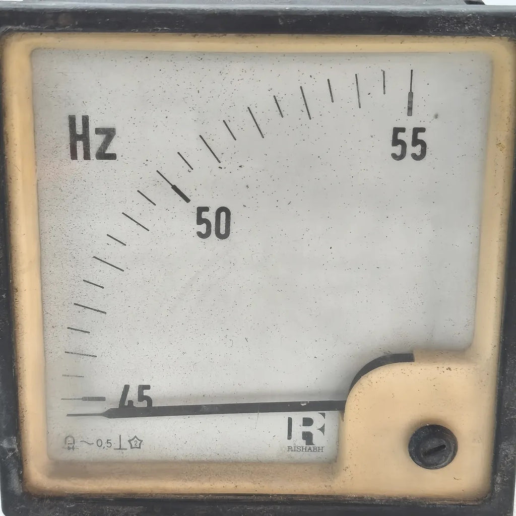 RISHABH Analogue Panel Frequency Meter 45-55Hz