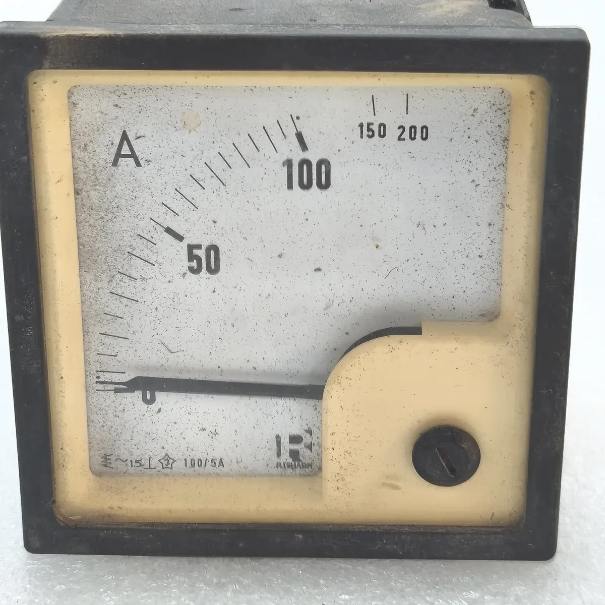 RISHABH EQ72 Analog Ammeter 100/5A 0-200A Moving Iron Panel Meter