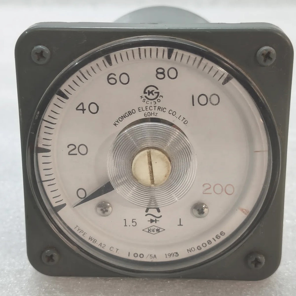 KYONGBO WB-A2 Analog Panel Ammeter 0-100A CT 100/5A