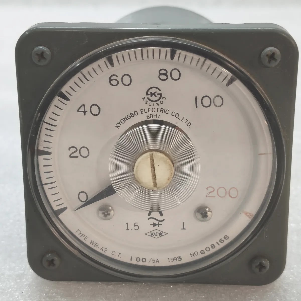 KYONGBO WB-A2 Analog Panel Ammeter 0-100A CT 100/5A