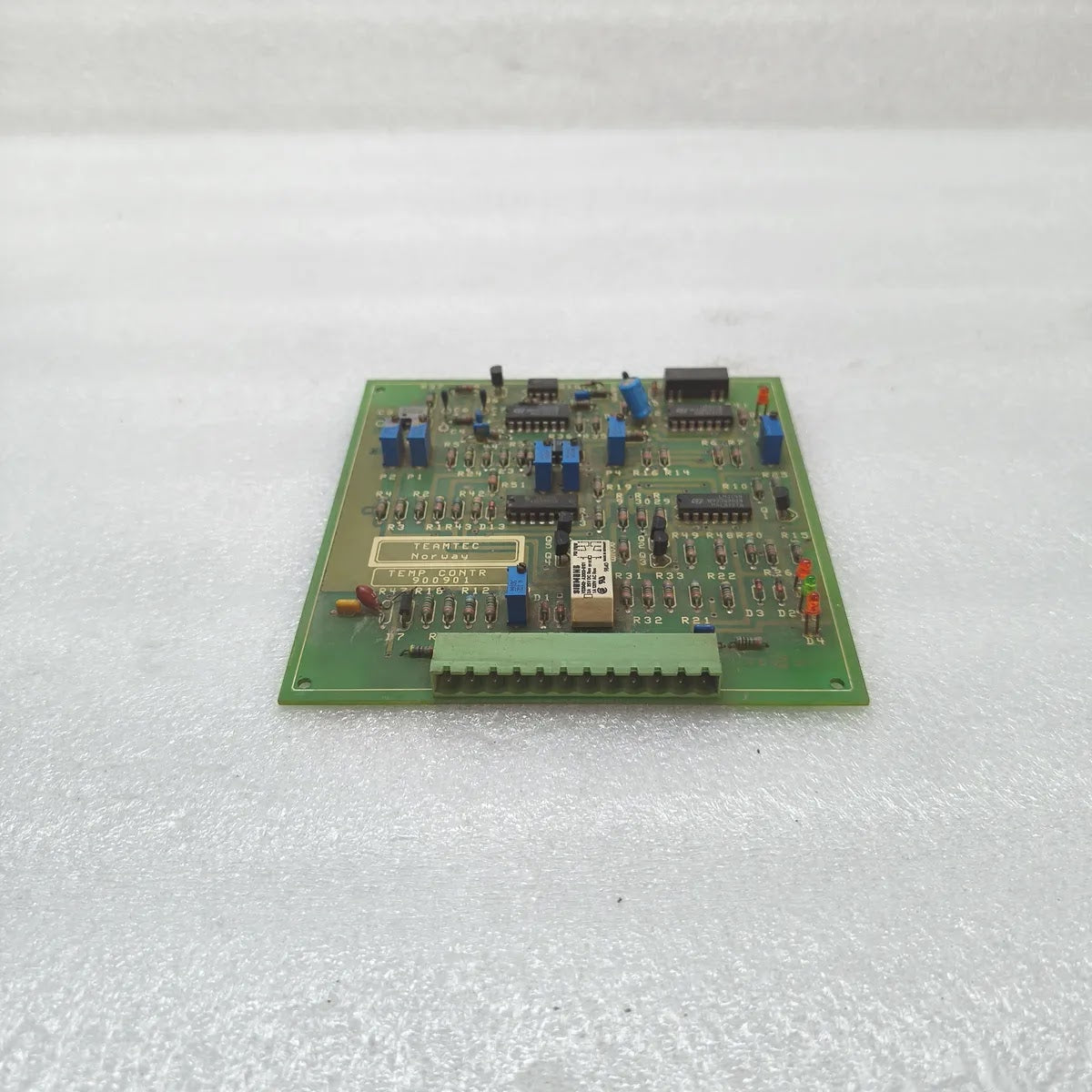 TEAMTEC 900901 Temperature Controller PCB Card
