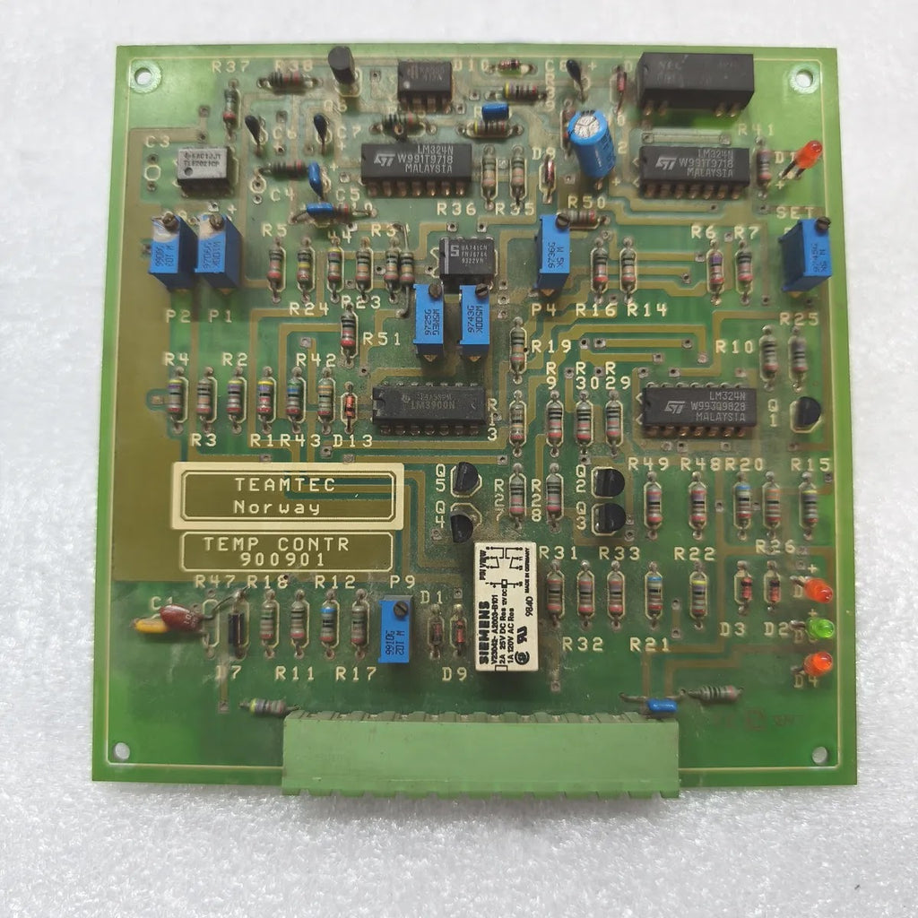 TEAMTEC 900901 Temperature Controller PCB Card