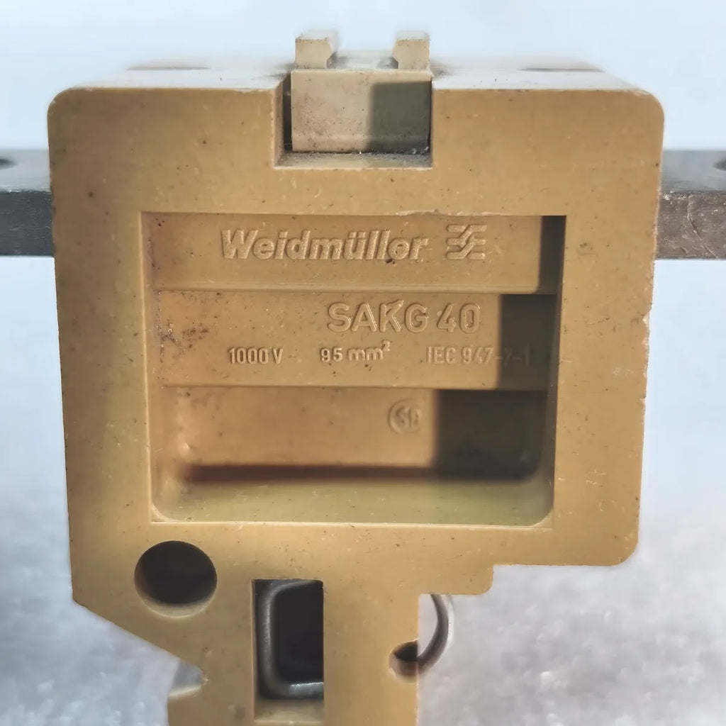 WEIDMULLER SAKG 40 Feed-Through Terminal Block 95mm² 1000V