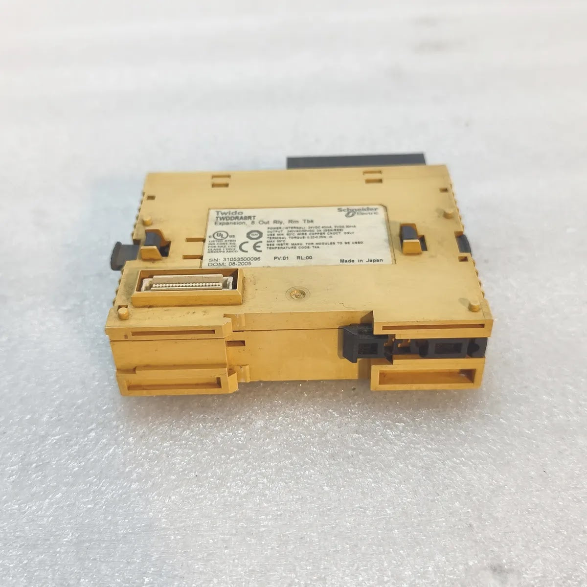S Electric TWDDRA8RT Twido Relay Output Module 8 Outputs 2A