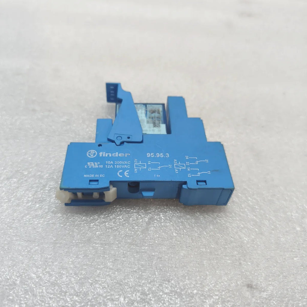 FINDER 95.95.3 DIN Rail Relay Socket 10A 300VAC