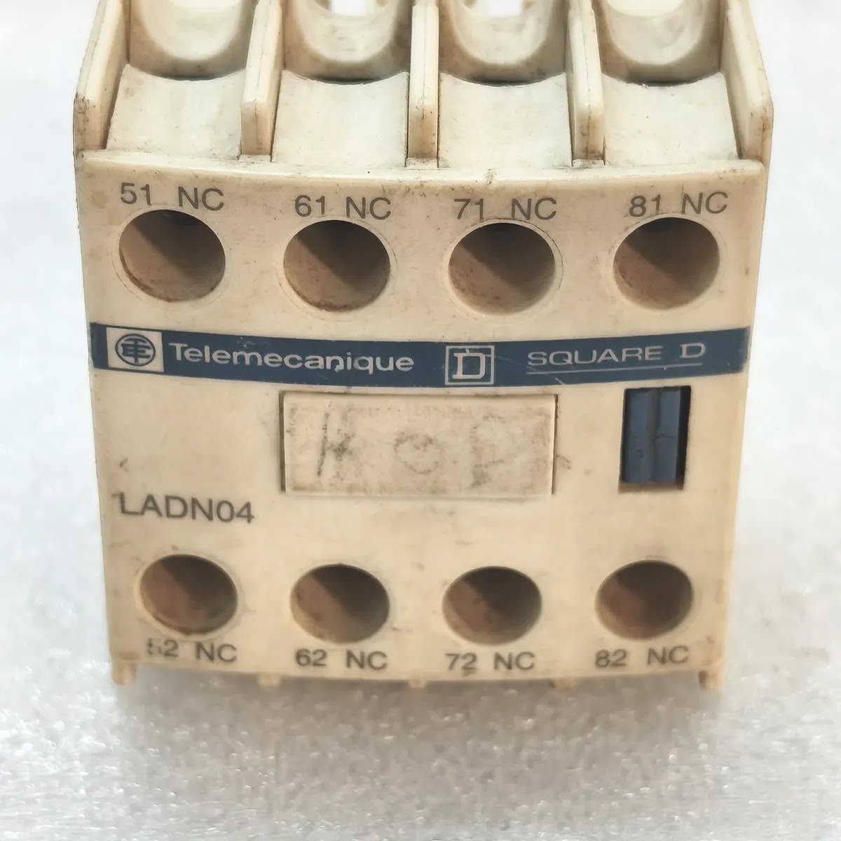 TELEMECANIQUE LADN04 Auxiliary Contact Block 4NC 10A 690V