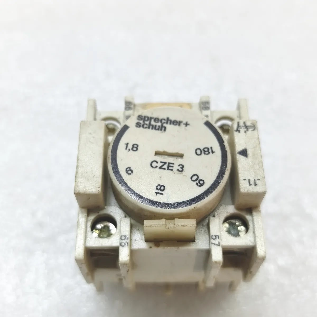 SPRECHER+SCHUH CZE 3 Pneumatic Timing Module 1.8-180s 660V 16A