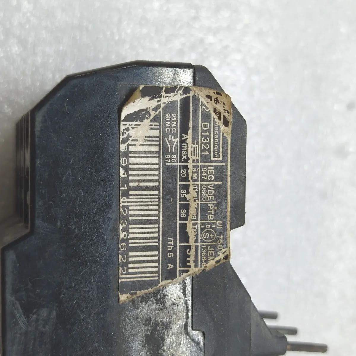 TELEMECANIQUE LR2D1321 Thermal Overload Relay 12-18A