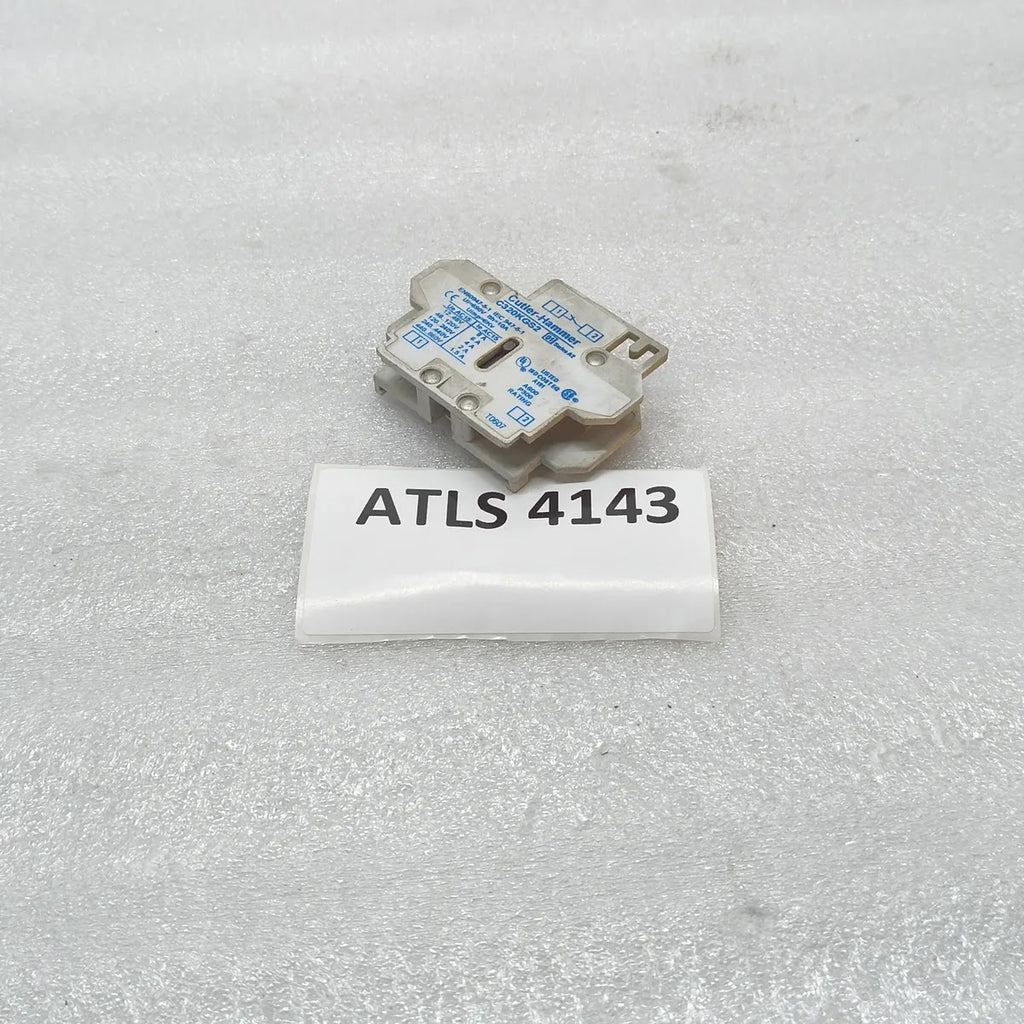 CUTLER-HAMMER C320KGS2 Auxiliary Contact Block 1NC 10A 690V