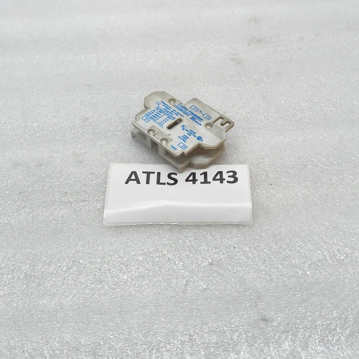 CUTLER-HAMMER C320KGS2 Auxiliary Contact Block 1NC 10A 690V