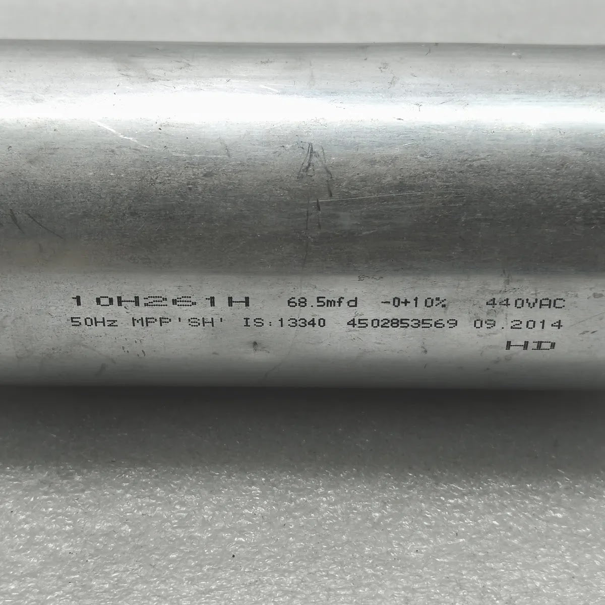 HD 10H261H MPP Motor Run Capacitor 68.5µF 440VAC