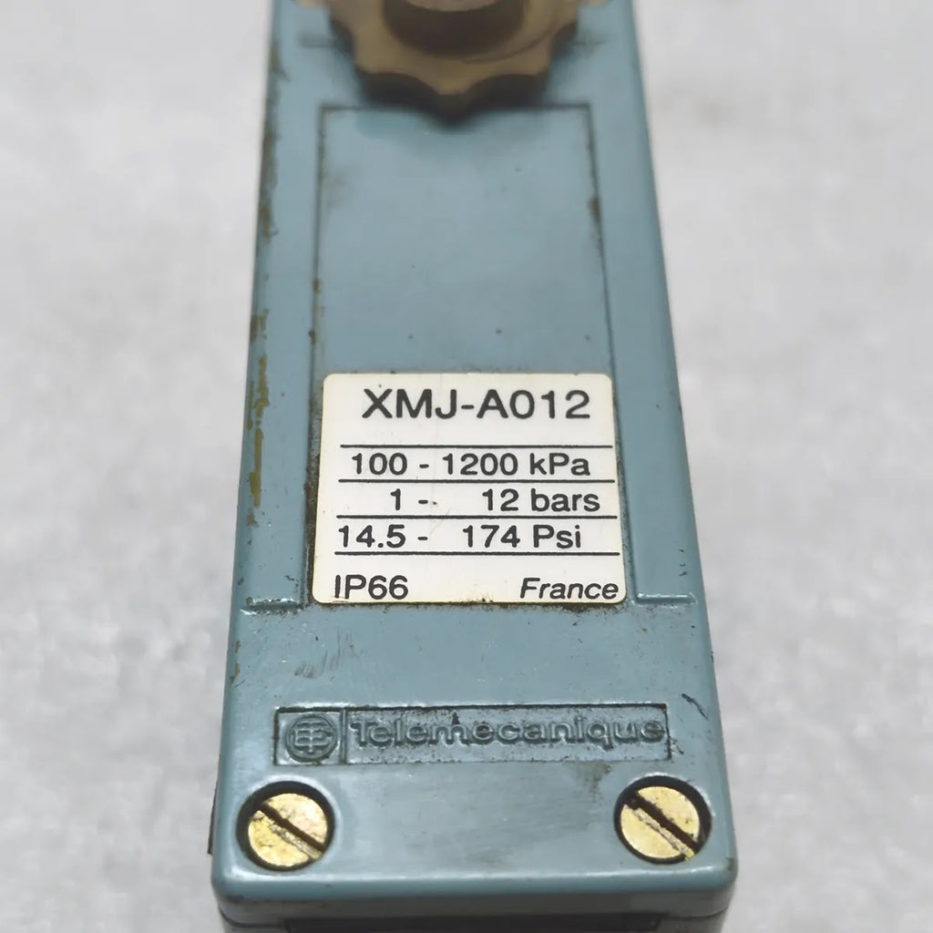 TELEMECANIQUE XMJ-A012 Pressure Switch 1-12 bar 100-1200kPa