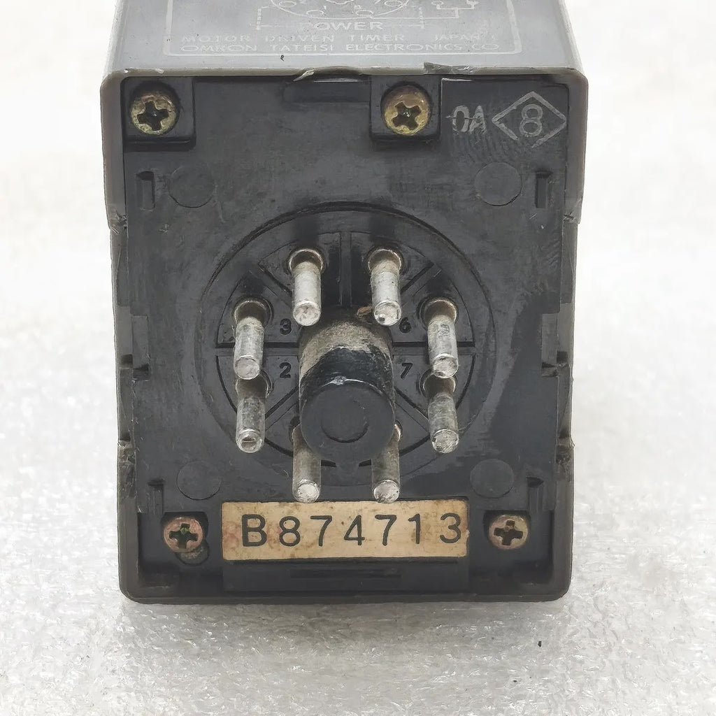 OMRON H2A Motor Driven Timer 110VAC 0-6 Sec