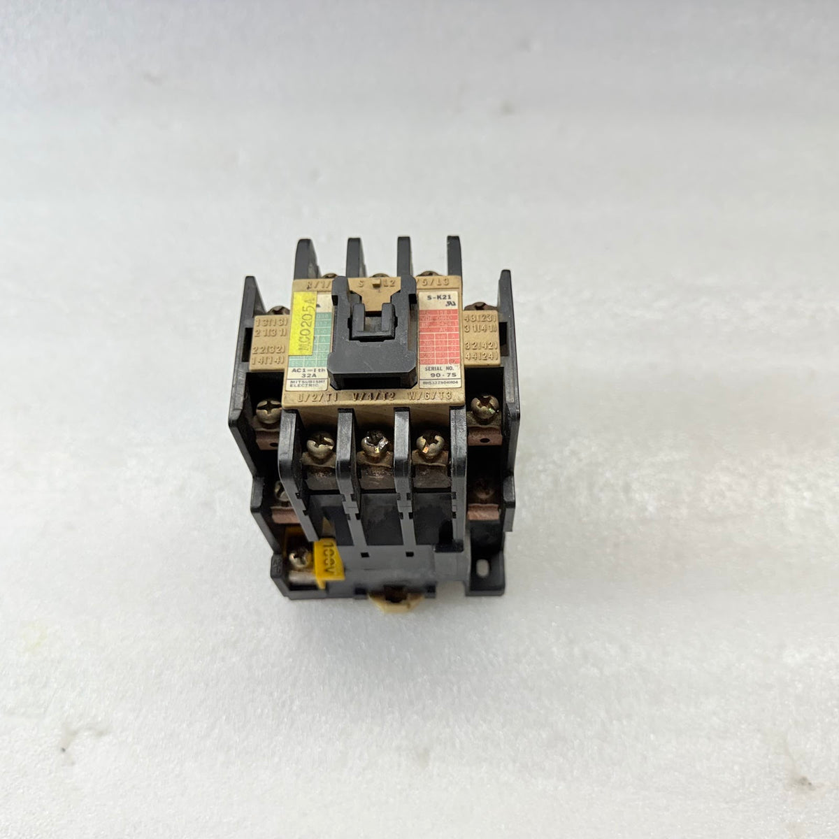 MITSUBISHI S-K21 3 Pole Magnetic Contactor 32A 100V Coil AC Motor Switch