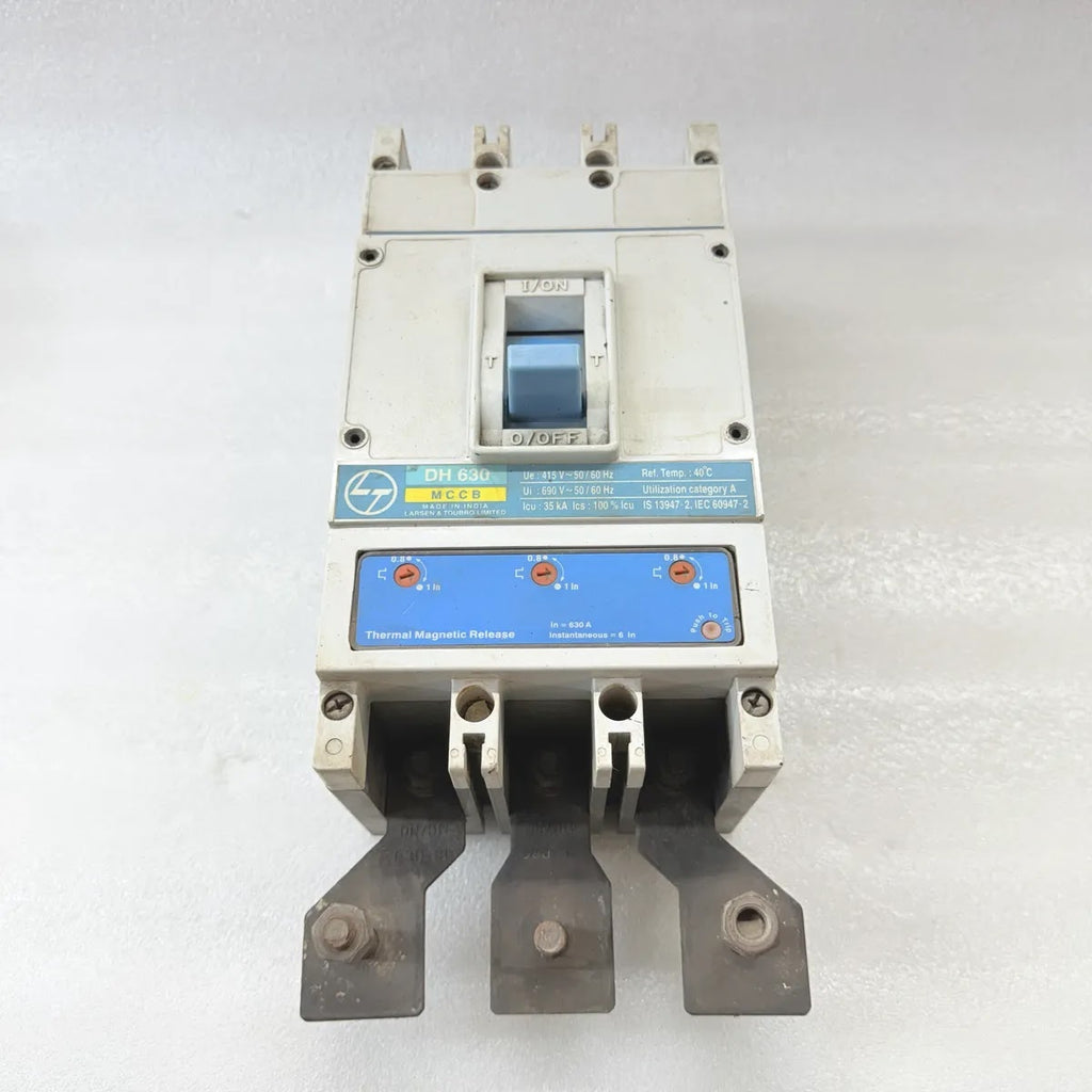 L&T DH630 MCCB Circuit Breaker 3P 630A 415V