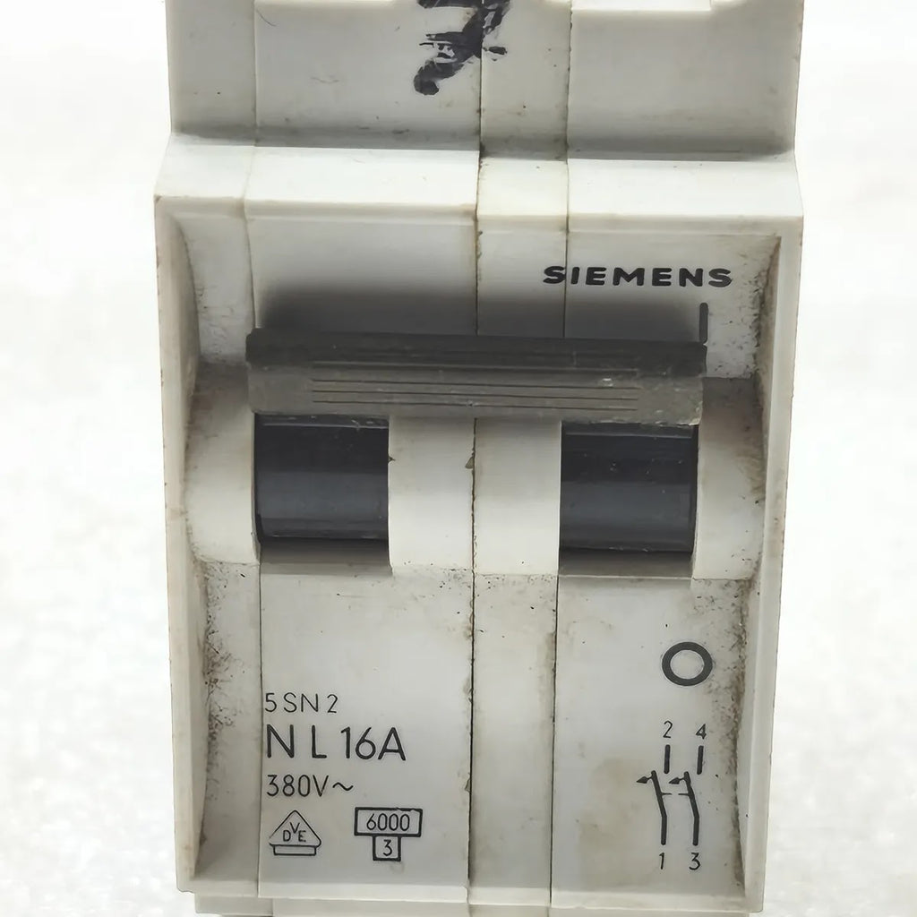 SIEMENS 5SN2 NL16A Miniature Circuit Breaker 2P 16A 380V