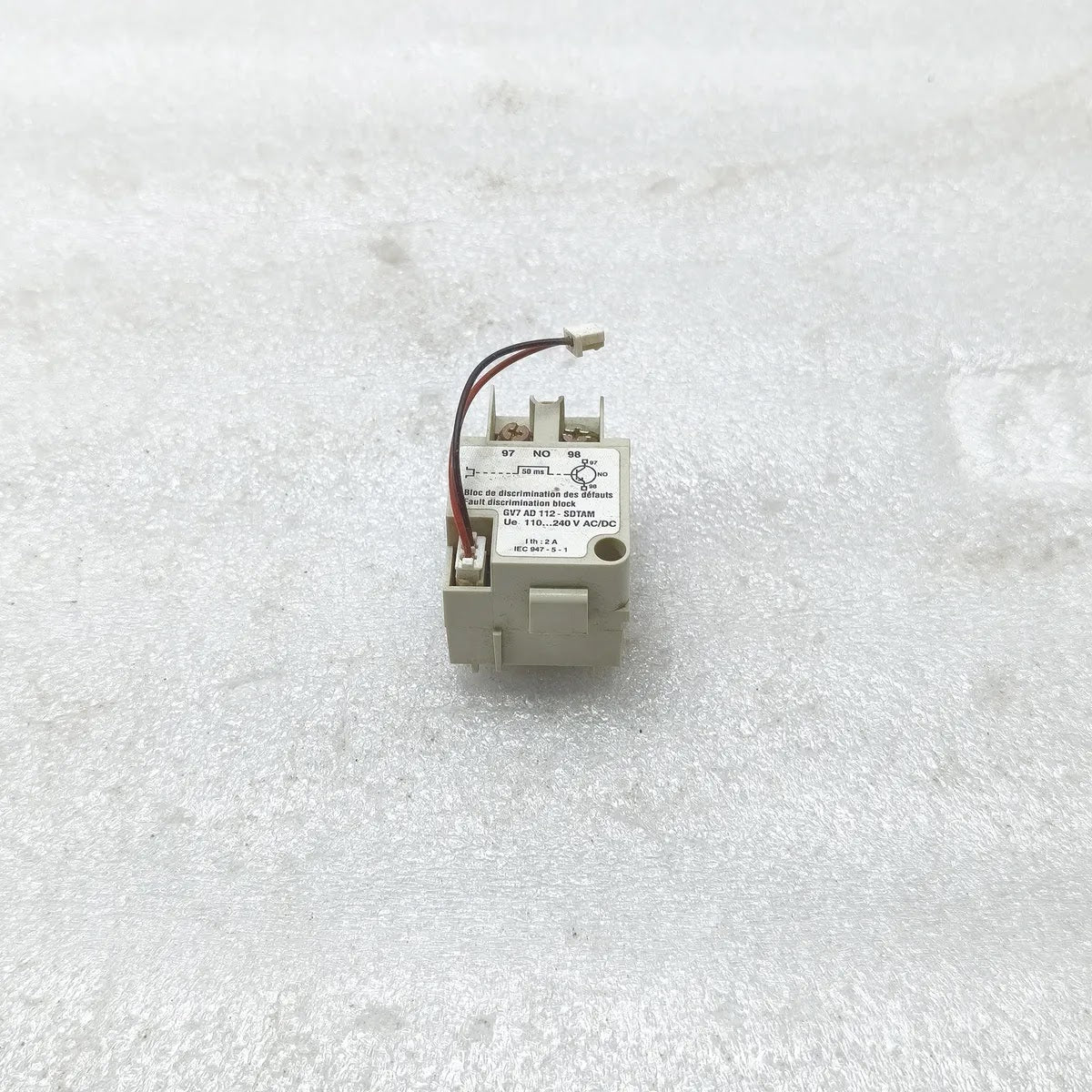 TELEMECANIQUE GV7AD112 Fault Discrimination Block 110-240V AC/DC