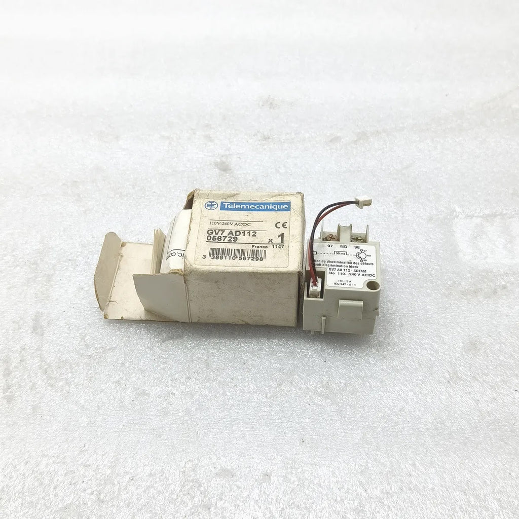 TELEMECANIQUE GV7AD112 Fault Discrimination Block 110-240V AC/DC
