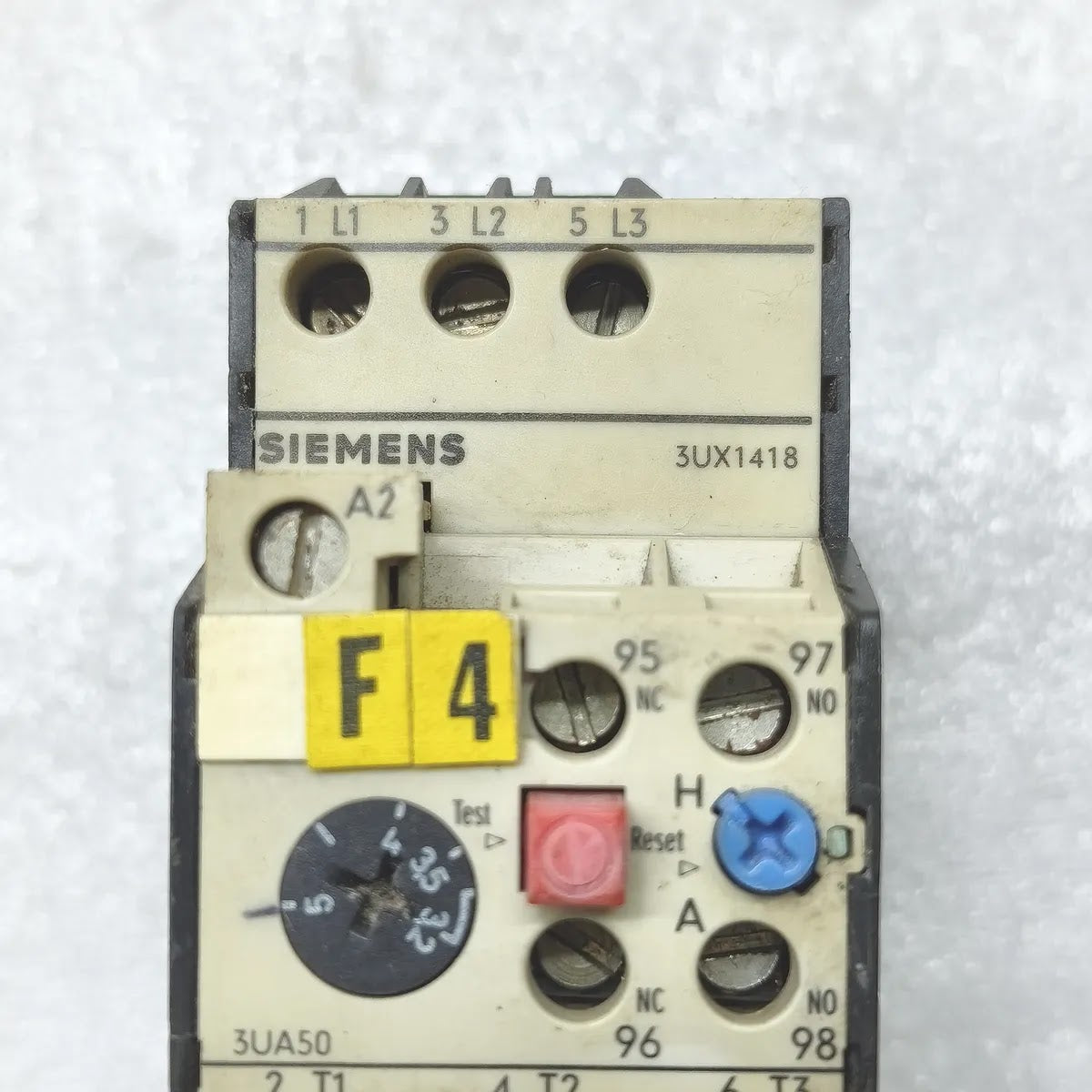 SIEMENS 3UA5000-1F Thermal Overload Relay 3.2-5A 660V
