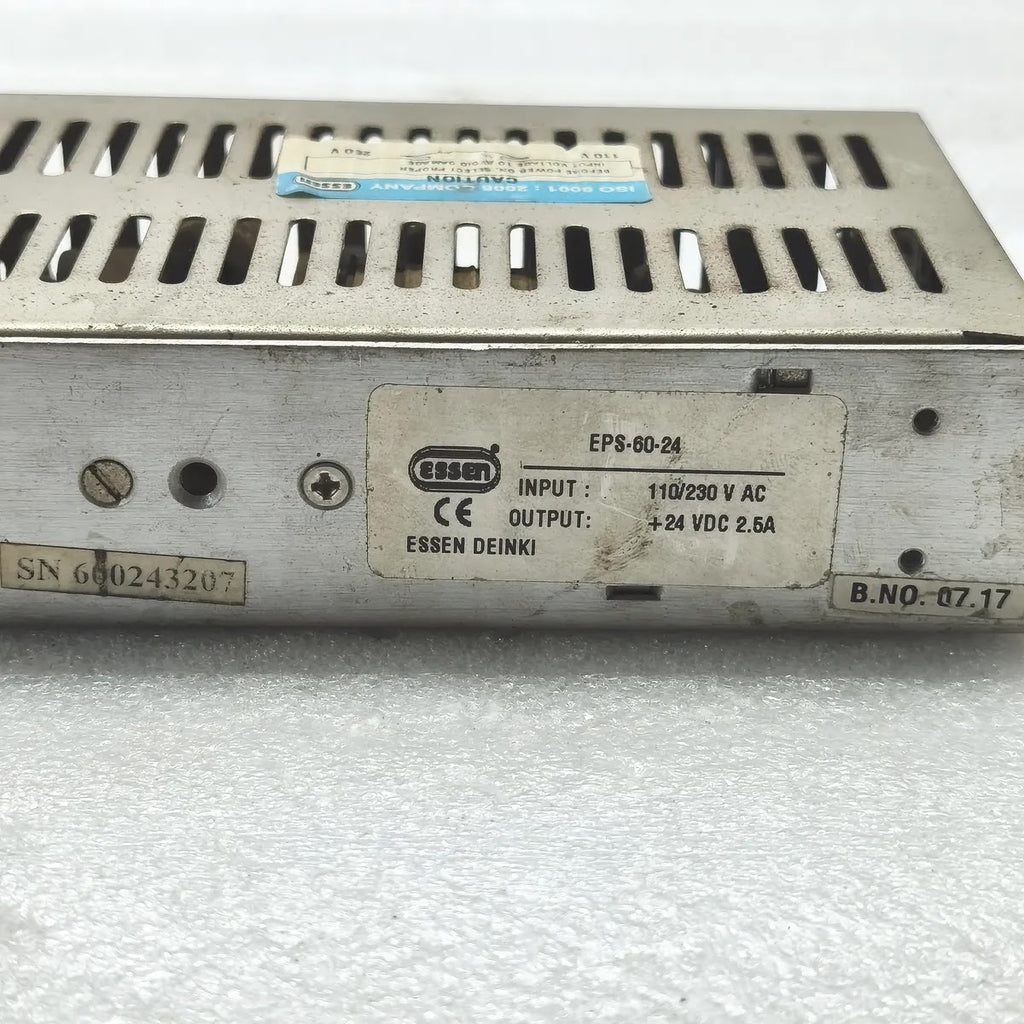 ESSEN DEINKI EPS-60-24 Switching Power Supply 24VDC 2.5A