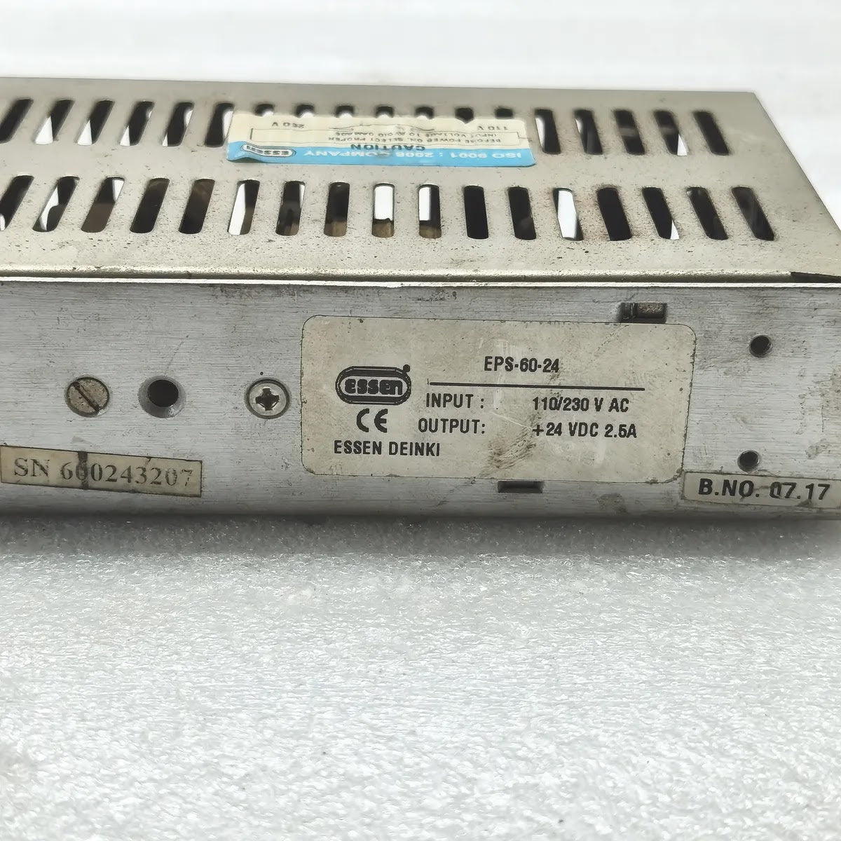 ESSEN DEINKI EPS-60-24 Switching Power Supply 24VDC 2.5A