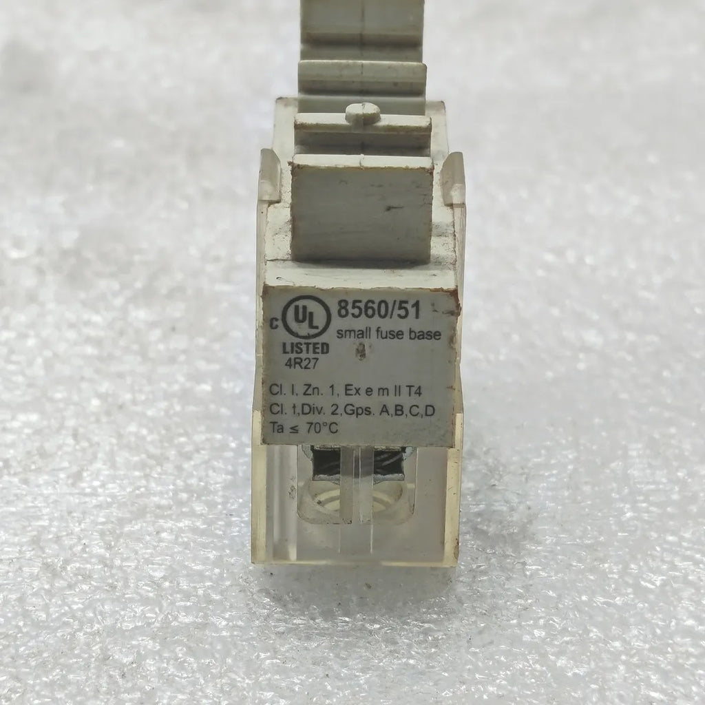 STAHL 8560/51-4272 Ex Fuse Base 6.3A 250V