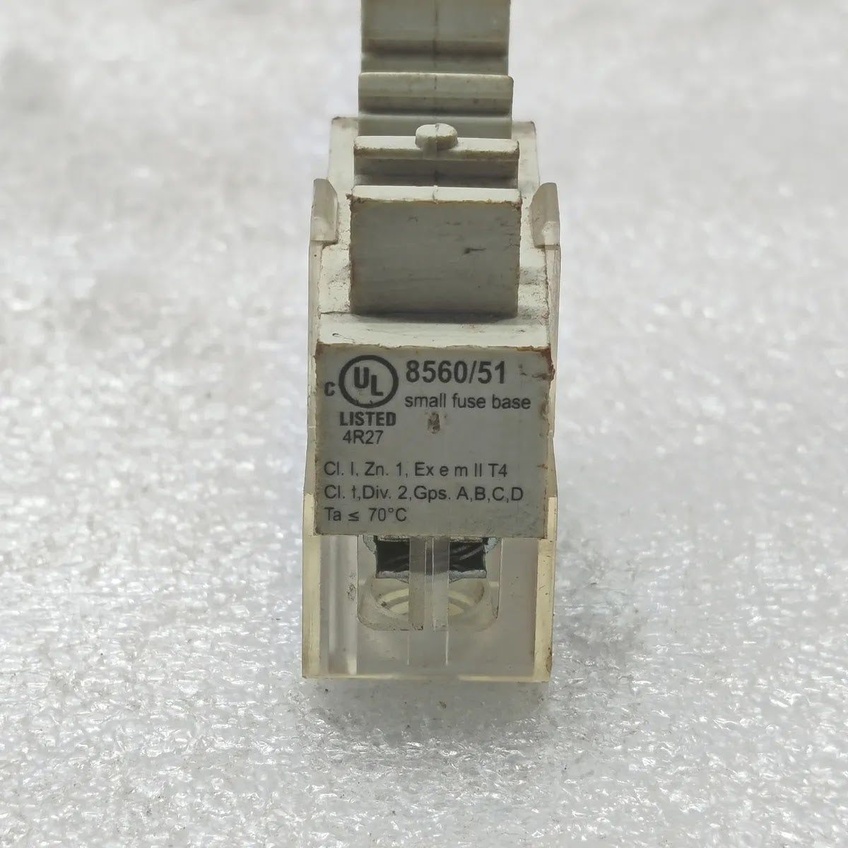 STAHL 8560/51-4272 Ex Fuse Base 6.3A 250V