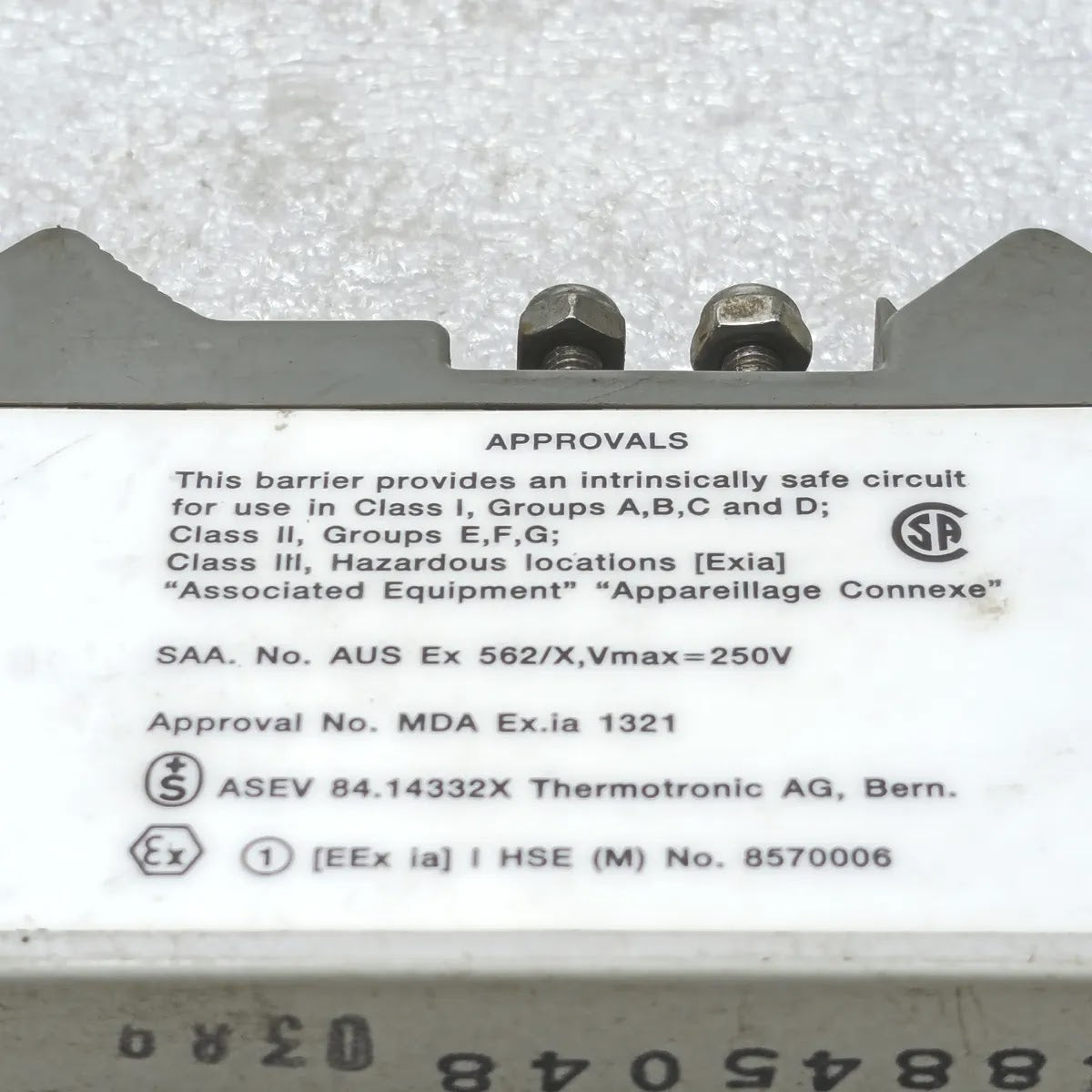 MTL 755ac Shunt-Diode Safety Barrier 3V 10 Ohm