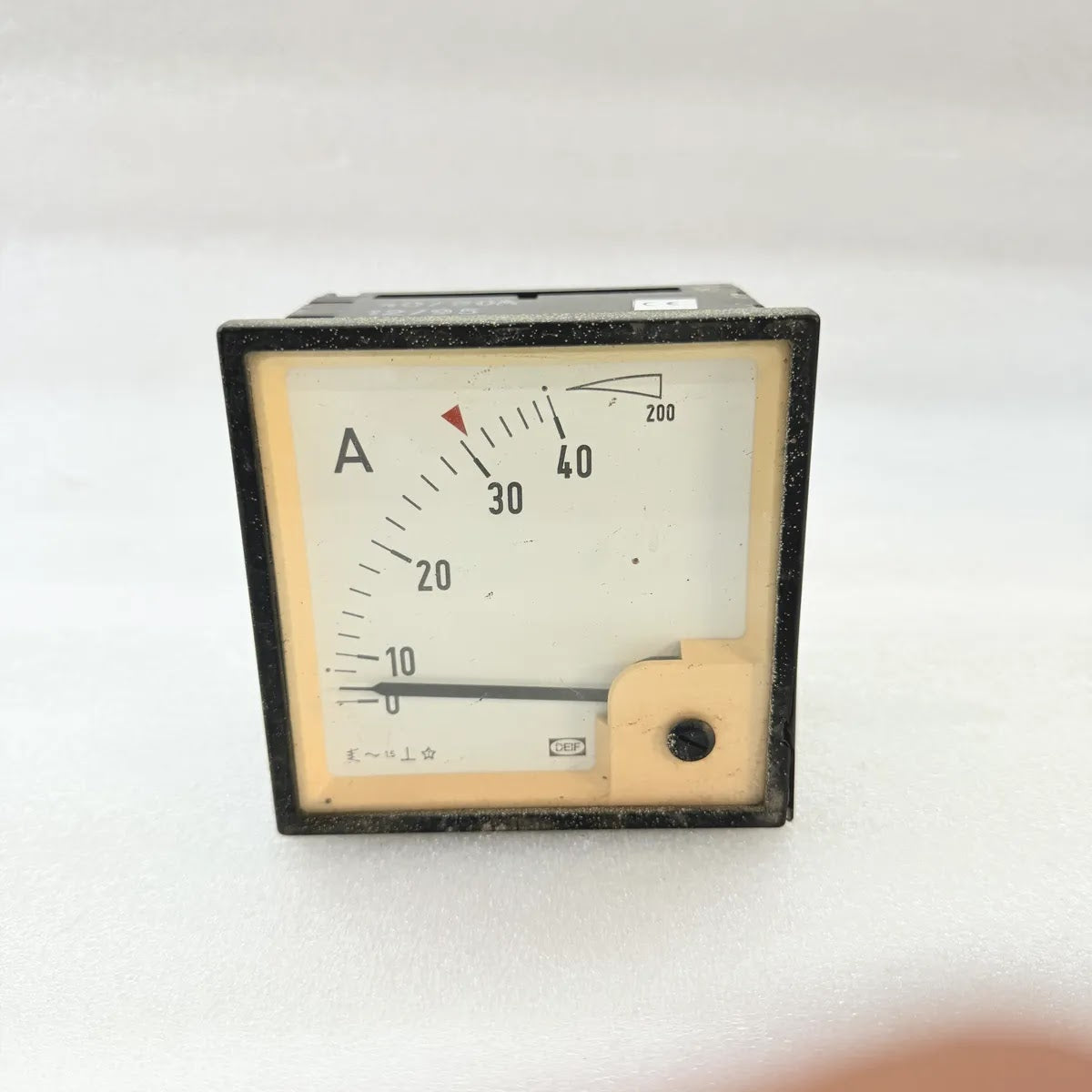 DEIF 59468-48 Moving Iron Ammeter 0-40A/80A