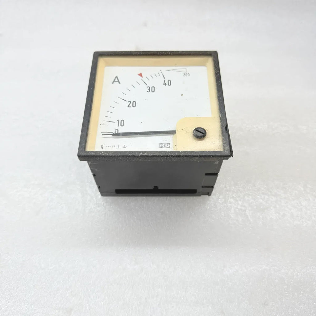 DEIF 59468-48 Moving Iron Ammeter 0-40A/80A