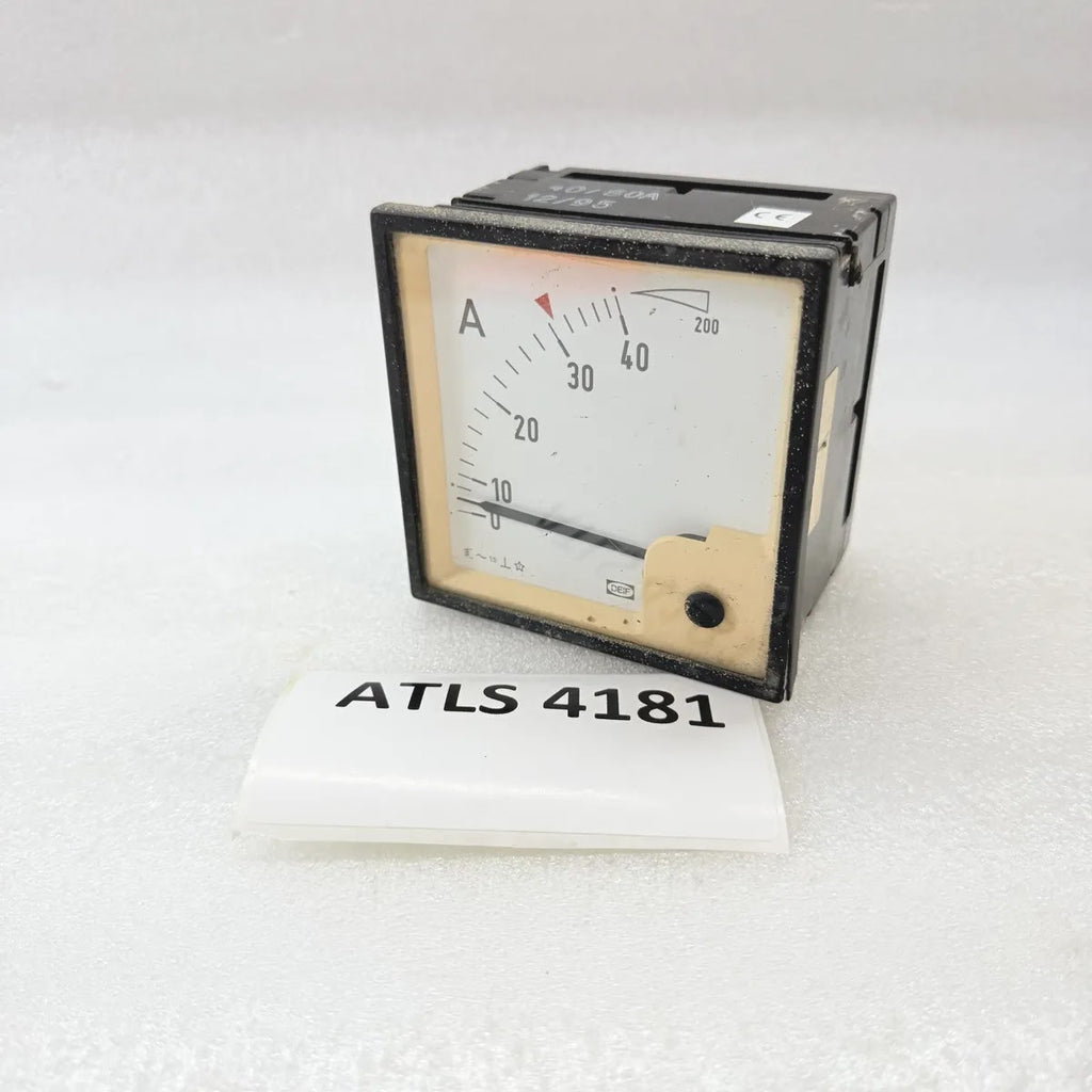DEIF 59468-48 Moving Iron Ammeter 0-40A/80A