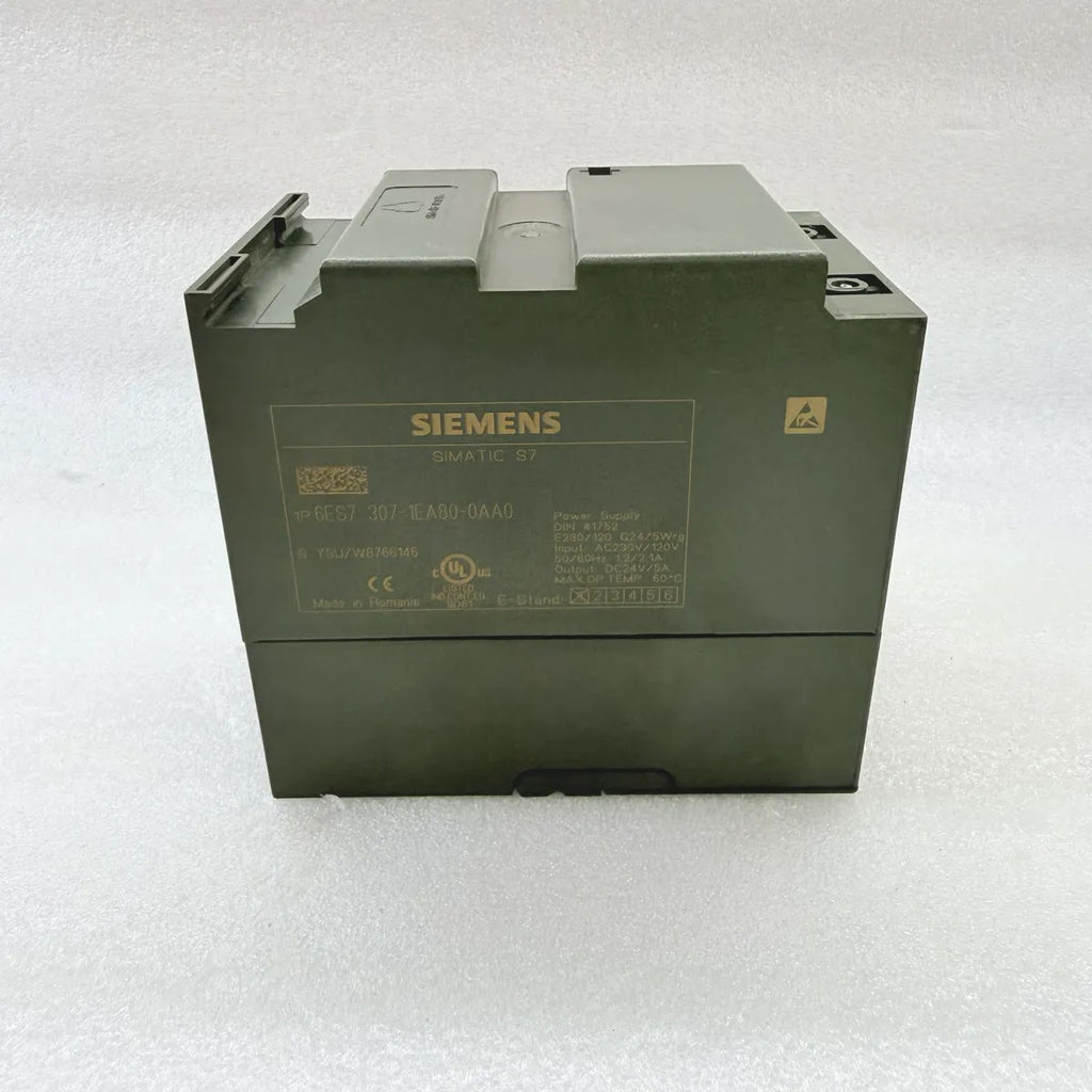 SIEMENS 6ES7307-1EA80-0AA0 PS307 Power Supply 24VDC 5A