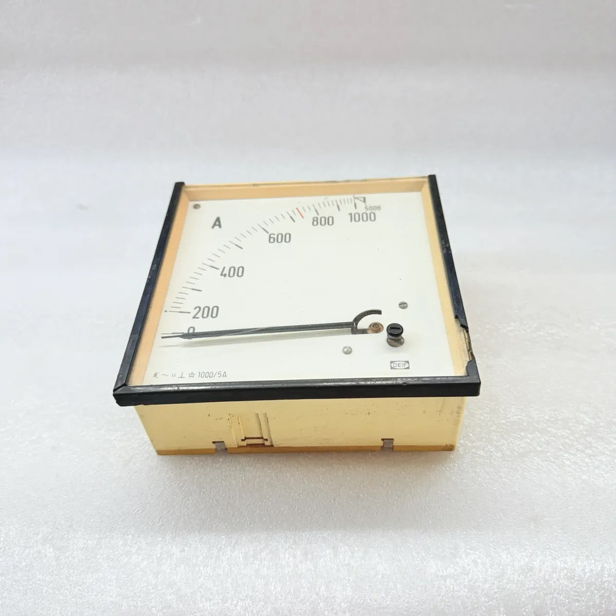 DEIF Moving Iron Panel Ammeter 0-1000A 1000/5A