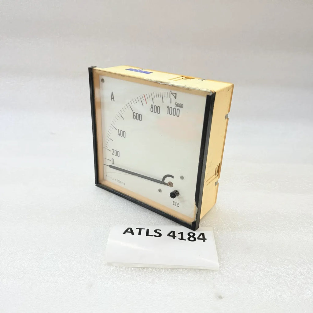 DEIF Moving Iron Panel Ammeter 0-1000A 1000/5A