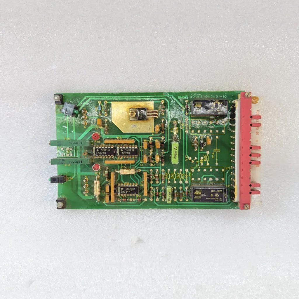 MAK B9.01.6-91.21.01-10 Motor Control Plug-In Card 12V